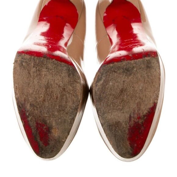 Christian Louboutin Bianca Pumps with Stiletto Heel and Patent Leather size 40.5 - Picture 5 of 5